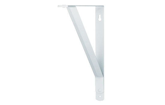 MC-SUPPORT-NOHOOK - White Screw-on Heavy Duty Non-adjustable Shelf Support