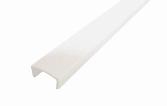 MC585-58WHI - 12'L x 5/8"W White U-channel