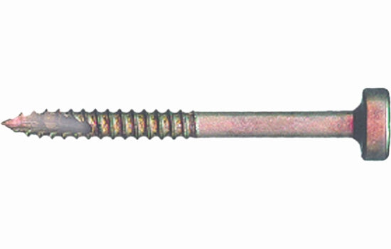 MC90-2Q - #6 x 1-1/2" Pan Head Square Plain Screw for Faceframe Assembly Applications (2724) - 7M per Box