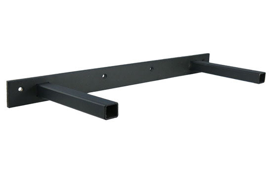 MCFLOAT41BLK - 41" Wide Black Steel Surface Mount Concealed Shelf Bracket