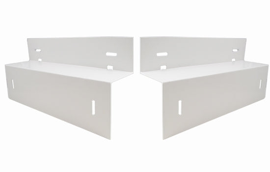 MCKICK4 - Toe Kick 12" x 4" Steel White