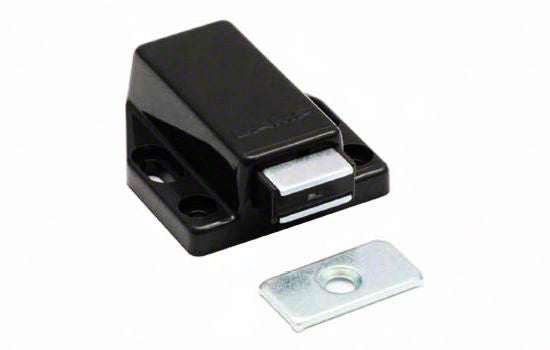 ML80BLK - Black Magnetic Push Latch