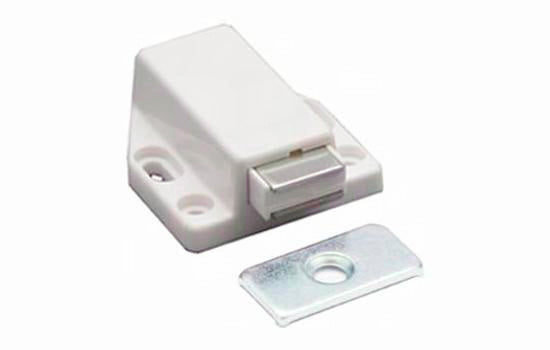 ML80WH - White Magnetic Push Latch