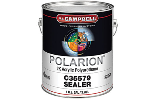 MLC-C35579-1 - 1 Gallon Solvent Based Interior Clear Polarion 2K Acrylic Polyurethane Sealer <mark>Order Catalyst C35677 Separately</mark> <mark>Additional Hazmat Fees May Apply</mark>