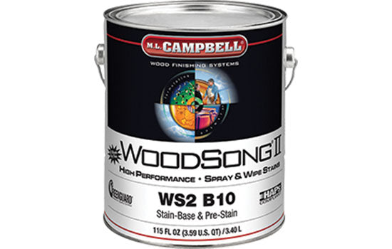 MLC-WS2B10-1 - 1 Gallon WoodSong Solvent Based Stain Base <mark>Additional Hazmat Fees May Apply</mark>
