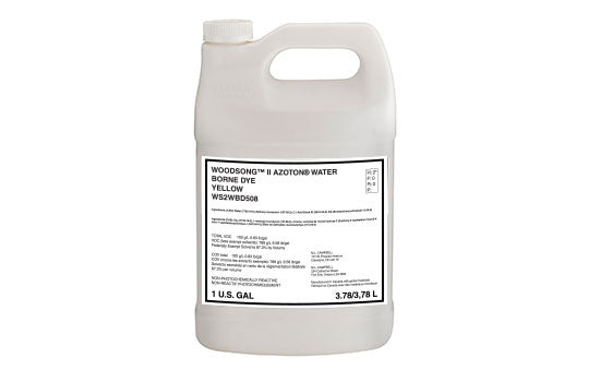 MLC-WS2WBD508-1 - 1 Gallon Azoton Water Borne Yellow Dye Stain