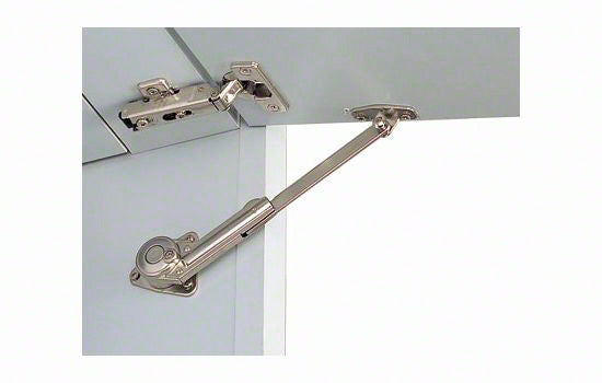 NSDX-35RK - Nickel Soft Down Right Hand Lid Support for Upward Opening Applications