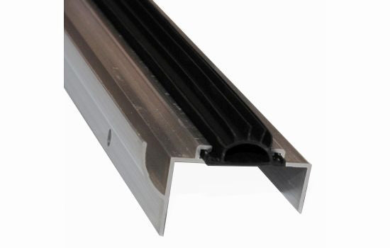 P216AV36 - 36" Aluminum Door Shoe with Rain Drip for 1-3/4" Doors