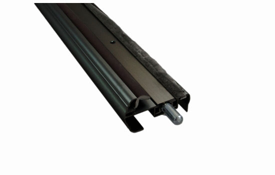 P3496DQ80 - 80" Bronze Colonial Astragal with Locking Spring Bolt and Weatherstrip