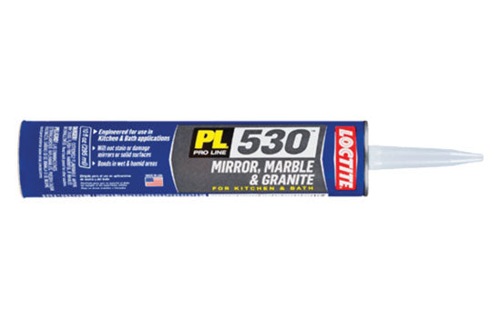PL530 - 10 oz Tan Construction Adhesive for Mirrors/Marble/Granite/Tile