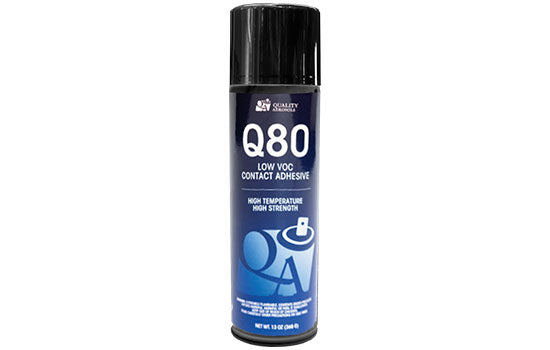 QA80-13C - 13 oz California Compliant Solvent-based Postforming Aerosol Contact Adhesive