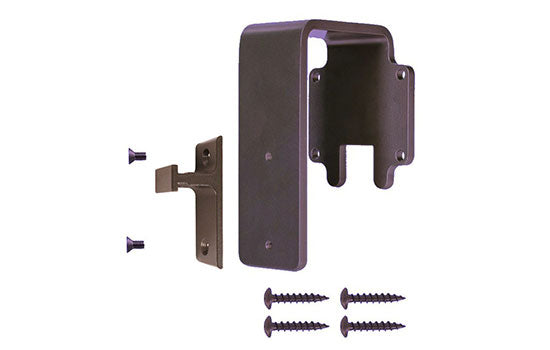 QG15.1302ORB *KIT* - Bronze Bypass Bracket Kit F/ Round Rail Rolling Door - order 5 for 6' rail, order 6 for 8' rail