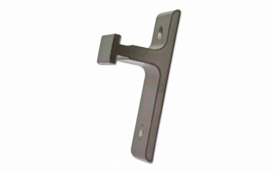 QG203.02 - Nickel Short Vertical Wall Mounting Bracket for Rolling Door