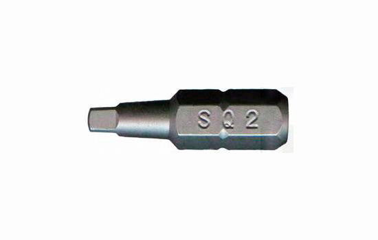 QS950-2 - 1/4" Hex 1"L #2 Square Screwdriver Bit
