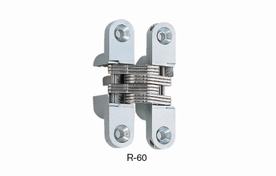R-60 - Door Hinge Invisible 2-3/8"H Satin Chrome