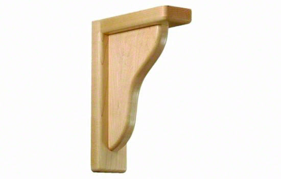 S1101MUF2 - 2" x 10" Unfinished Maple Counter Support