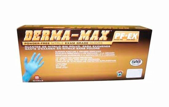 SAS6608-40 - 8 Mil Large Blue Nitrile Gloves - 50ea per Box