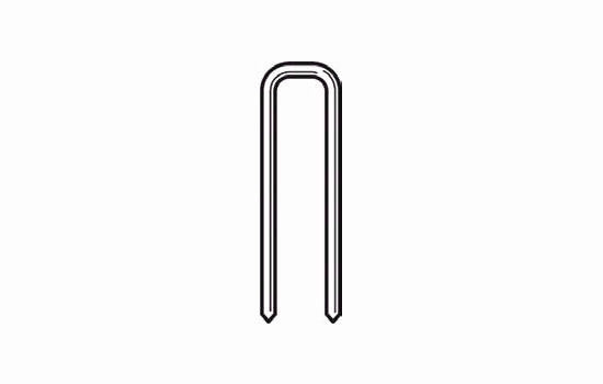 SCE10BAA - 5/8" Length 3/16" Crown 20 Gauge Staple - 5000 per Package
