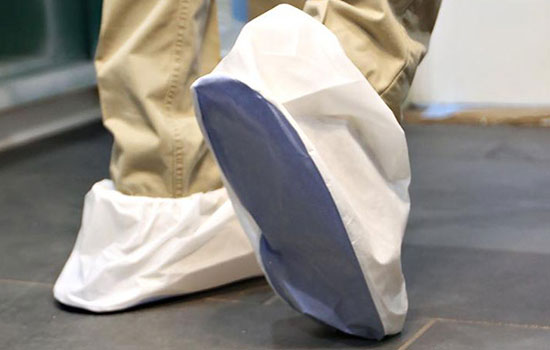 SHOEGUARD - Rubber Sole Shoe Guards Fits Up to Size 15 Work Boot - 3pr per Pack