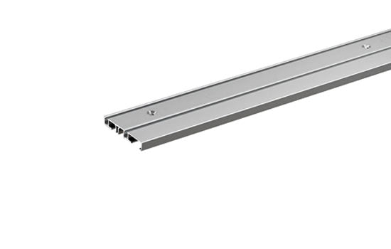 SL9227.183 - 98-7/16" Aluminum Screw-in Slideline M Bypass Cabinet Door Track