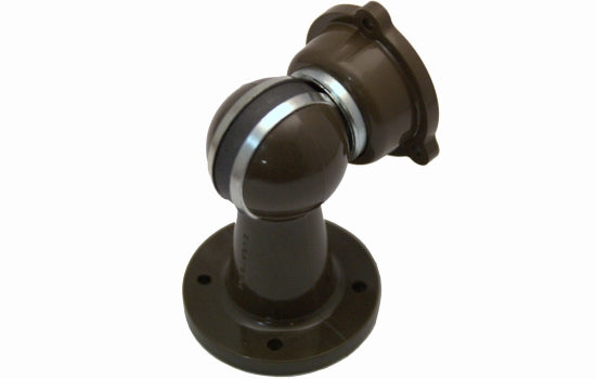 SMDH-BRN - Brown Floor or Wall Mount Magnetic Door Stop & Holder
