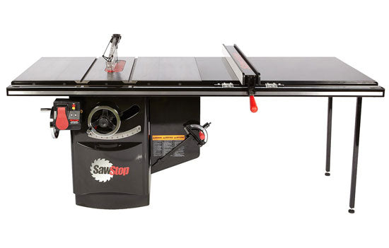 SS-ICS31230-52 - 3hp 1 phase 230V 10" Industrial Table Saw with 52" T-Glide Fence