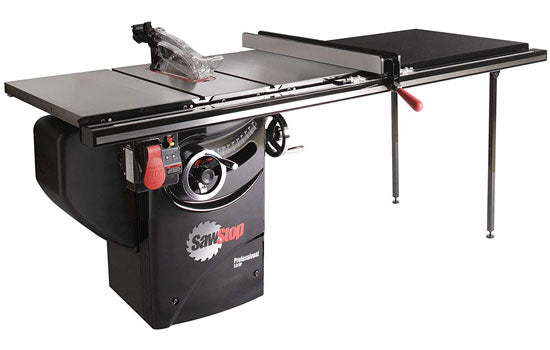 SS-PCS31230-TGP252 - 3hp 1 Phase 230V 1 10" Professional Table Saw with 52" T-Glide Fence