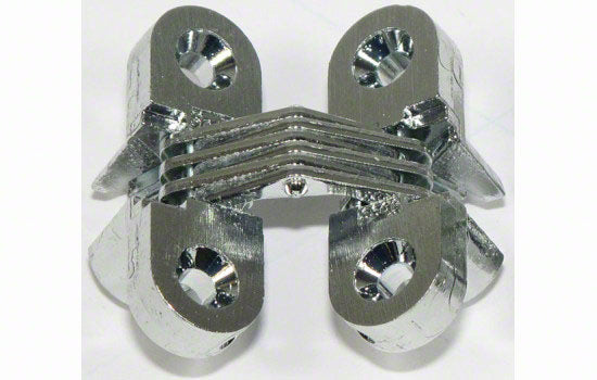 SS103US26D - 103 Series 1-1/2"H Dull Chrome Invisible Hinge for 3/4" Material