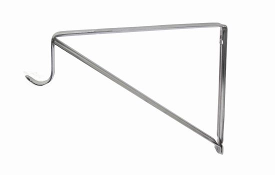 ST0045CH *KIT* - Chrome Screw-on Round Non-adjustable Shelf & Rod Support