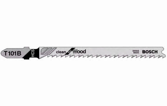 T101B - 4" 10 Teeth per Inch Jigsaw Blade for Wood & Plastic - 5ea per Card