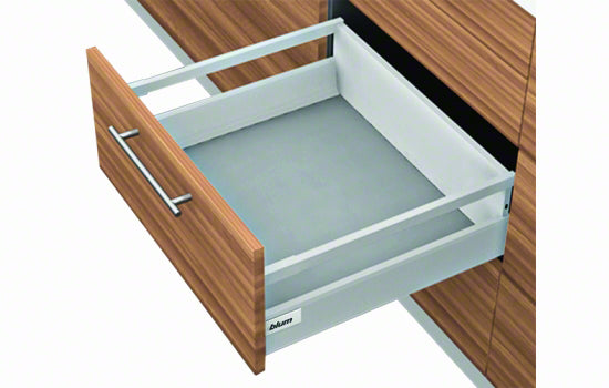 TB-B-450G *KIT* - 18" B Height Tandembox Series Gray Kit With 1 Gallery Rod - 75 lbs Weight Rating