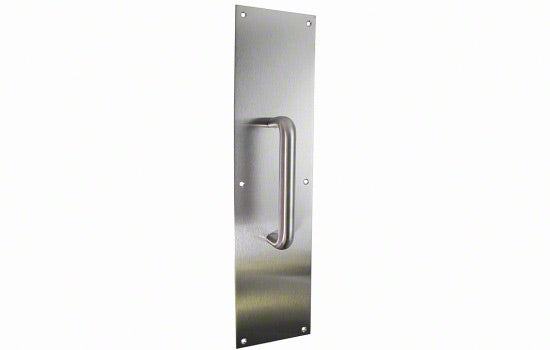 TR1013-3-630 - 16"L x 4"W Stainless Steel Pull Plate