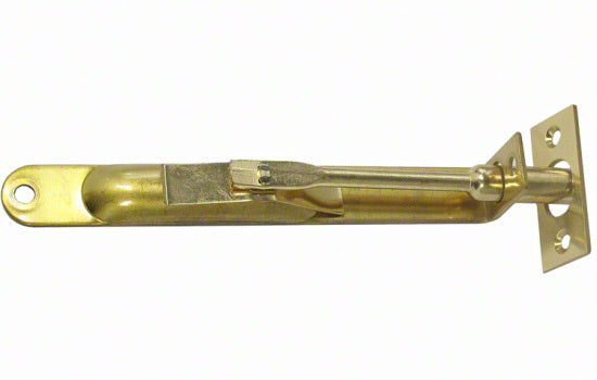 TR3999-3 - 6"L x 3/4"W Bright Brass Round Corner Flush Bolt