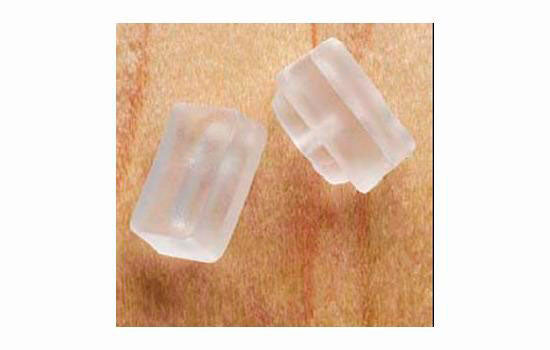 TTT201-01 - .095" Diameter Clear Glass Door Retainer Insert - 50ea per Bag