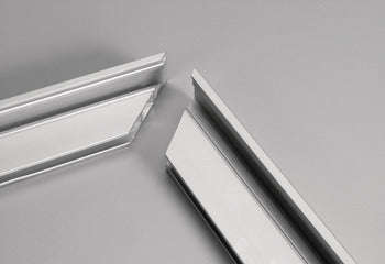 Corner Connector, for Aluminum Door Frame Profiles, 2 Screws