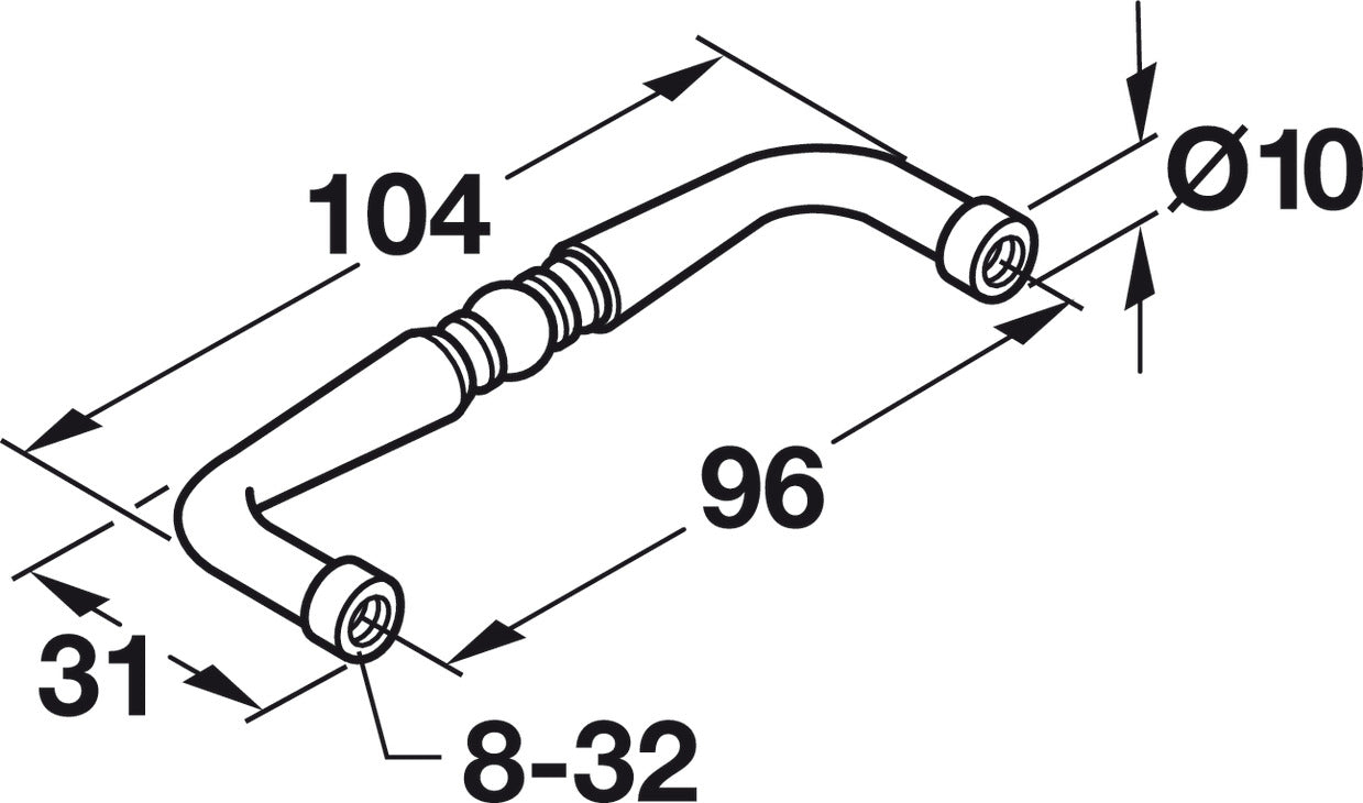 Handle, Zinc