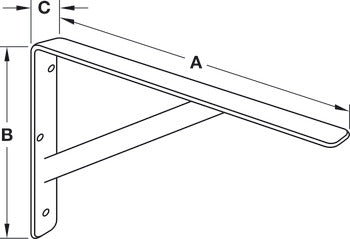 208 Series L-Bracket, Super Duty