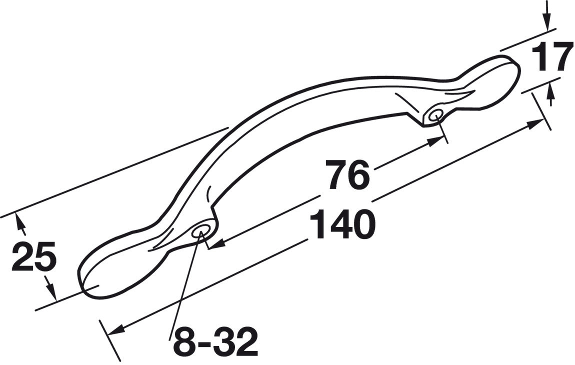 Handle, Zinc