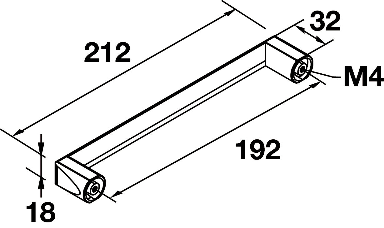 Handle, Zinc