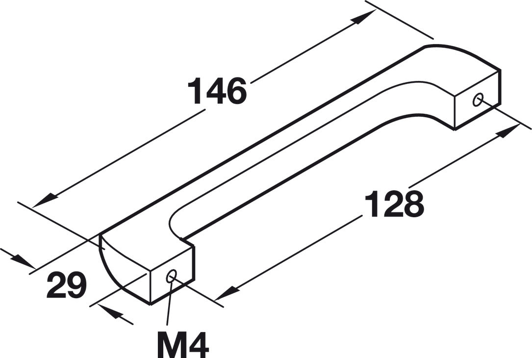 Handle, Zinc