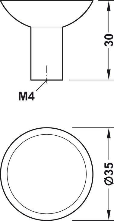 Knob, Zinc