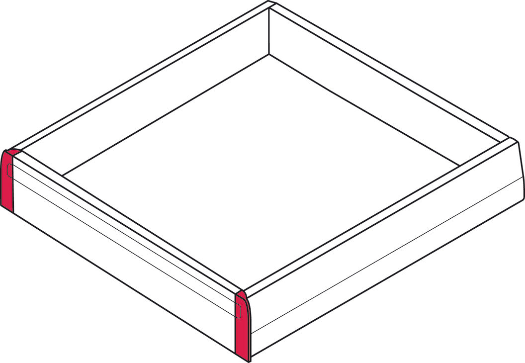Panel holder, for Internal Standard Drawer, Häfele Matrix