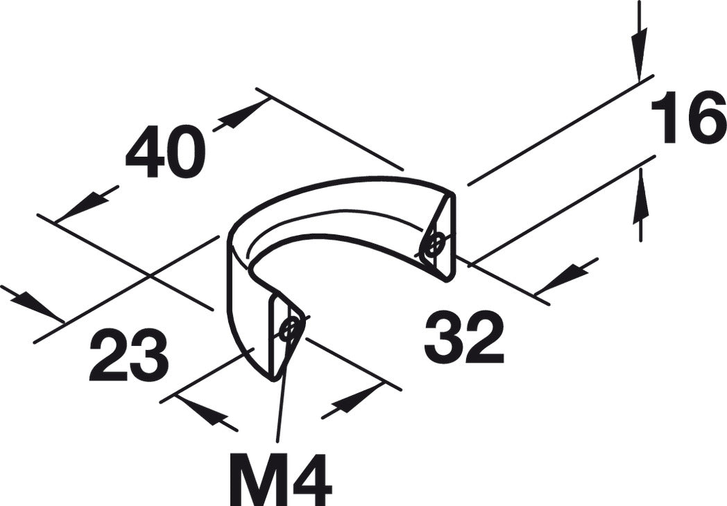 Handle, Matt Nickel, Zinc