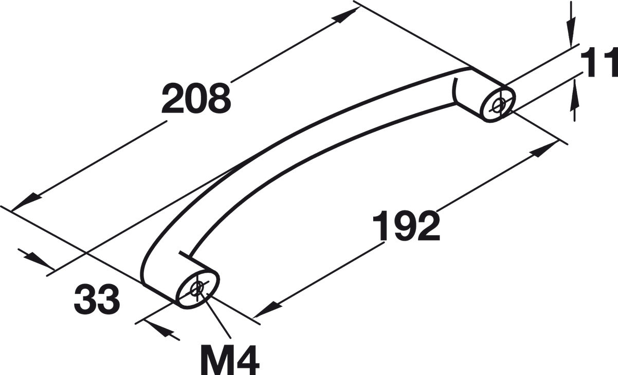 Handle, Zinc