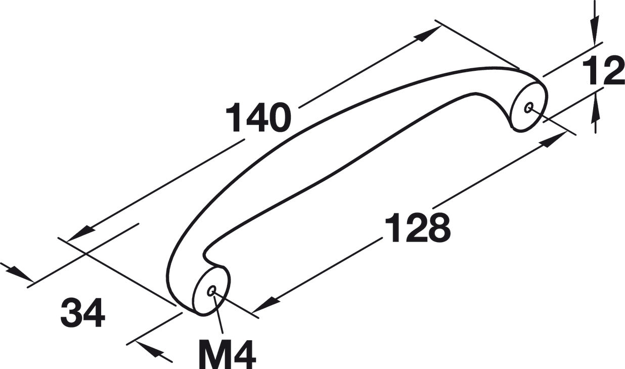 Handle, Zinc