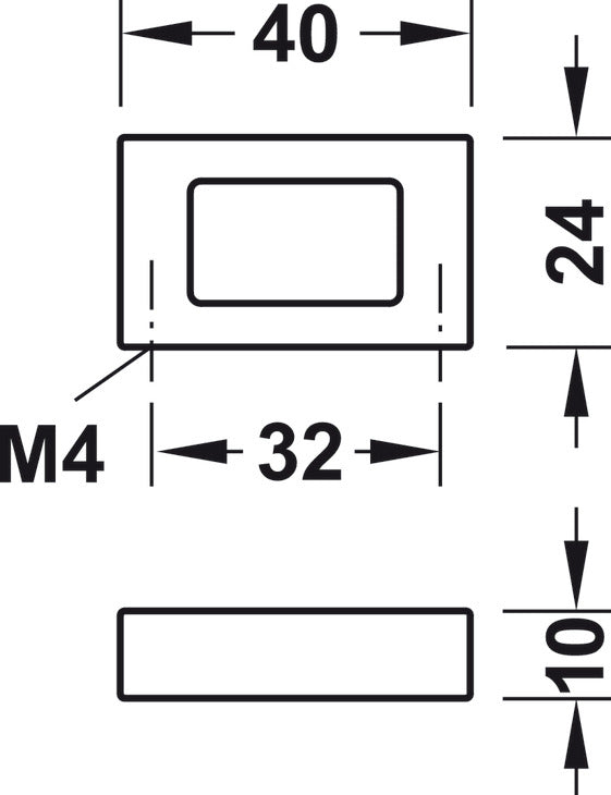 Handle, Zinc