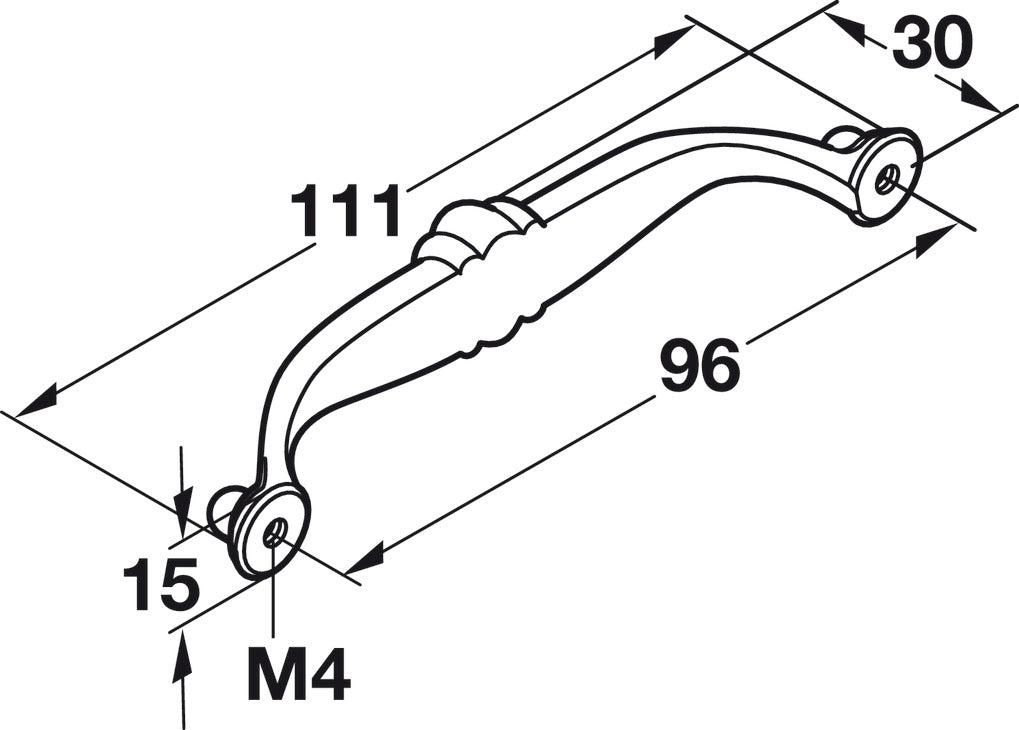 Handle, Zinc