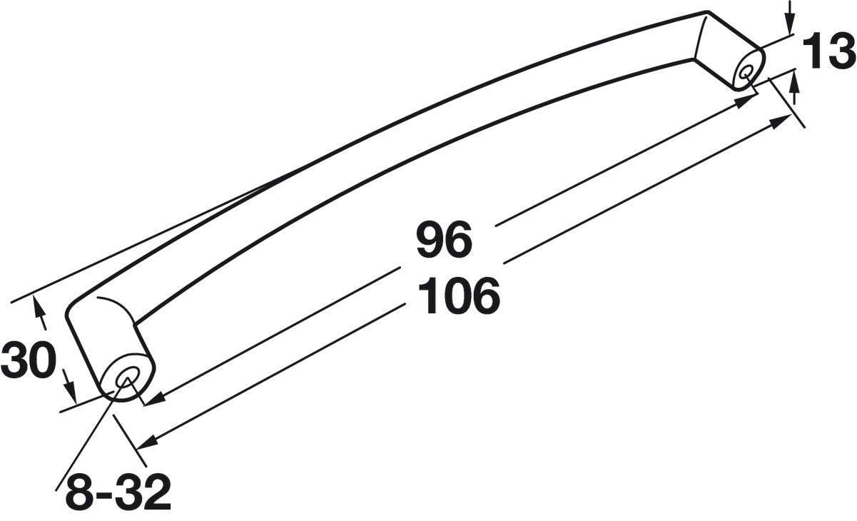 Handle, Zinc