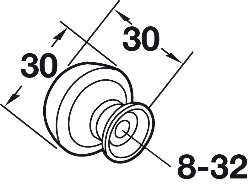 Knob, Zinc
