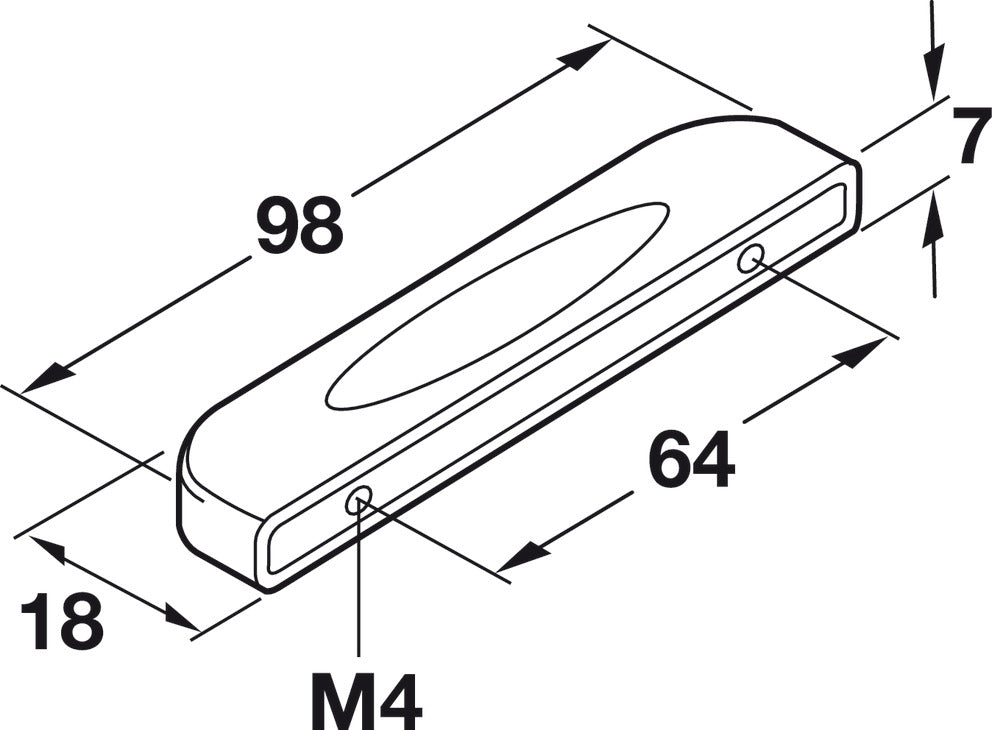Handle, Zinc